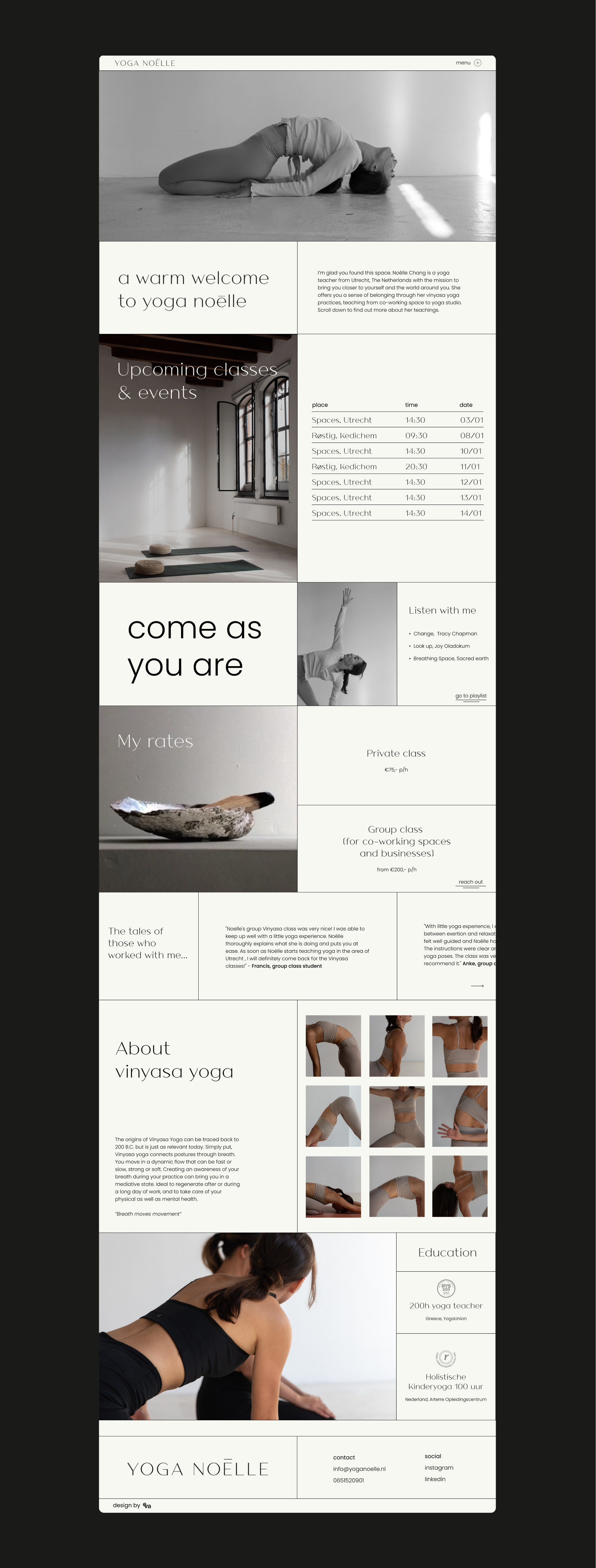 Stationery design of letterhead and business cards for the company Anders on top of a blurred photo of a house interior.