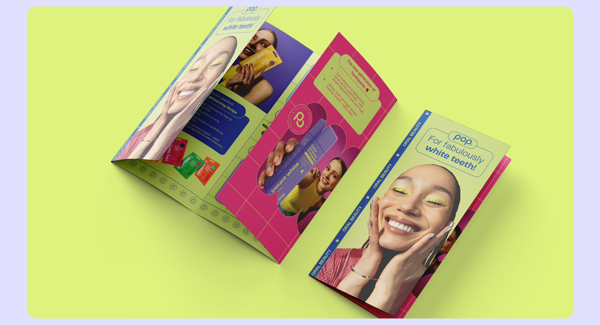 Stationery design of letterhead and business cards for the company Anders on top of a blurred photo of a house interior.